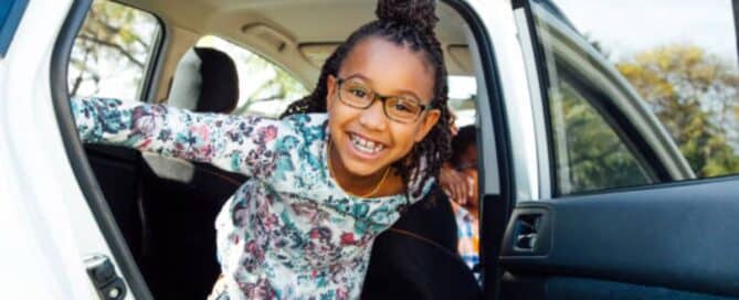 Everything you need to know about palatal expanders 7 A girl smiling at the camera everything you need to know about palatal expanders