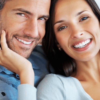 Adult orthodontics and the path to confidence 12 Man and woman smiling, representing adult orthodontics