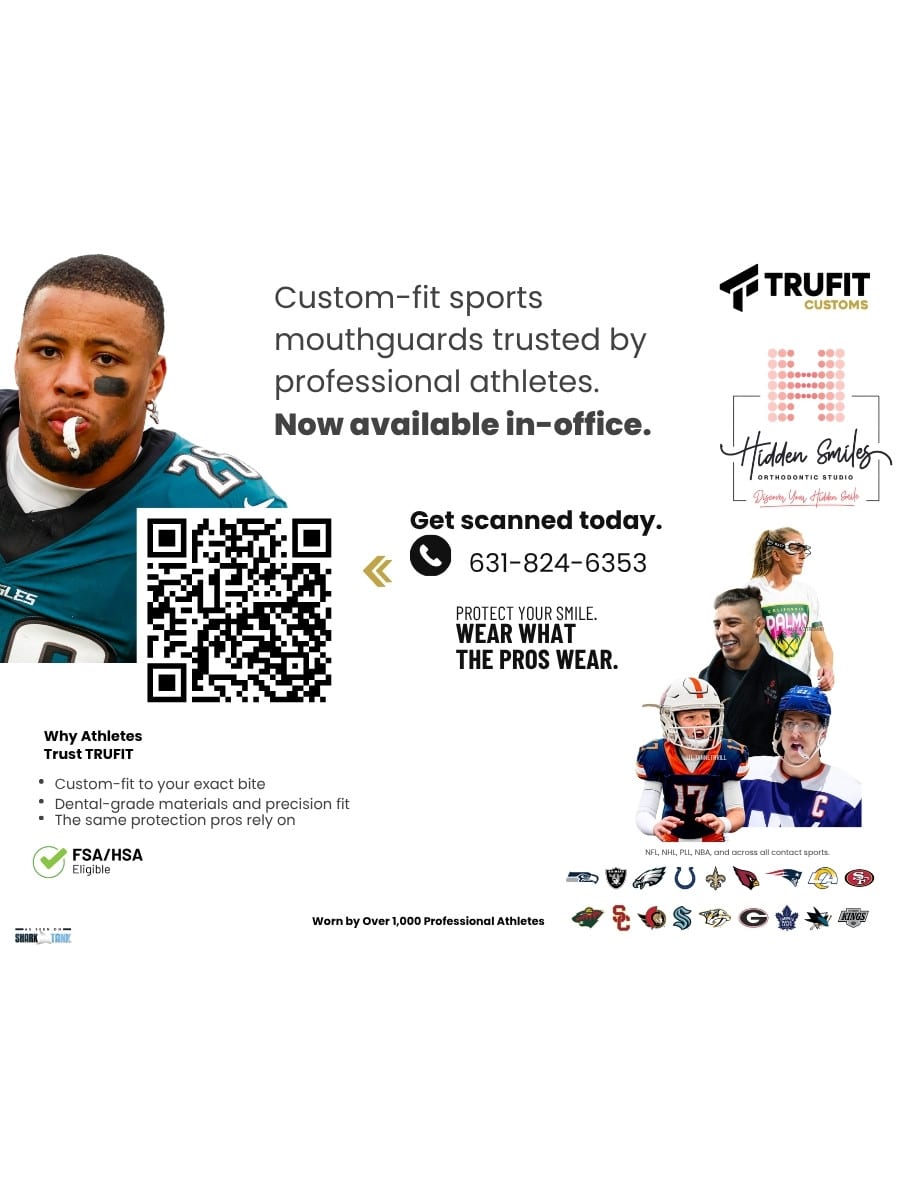 Hidden-smiles-custom-sports-mouthguards (2) Custom-fit sports mouthguards available at hidden smiles orthodontic studio in melville, ny for athletes seeking dental protection during contact sports.